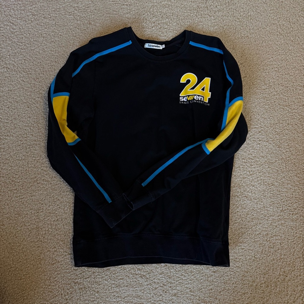 Black and Yellow 24 Seven Dance Convention Sweatshirt